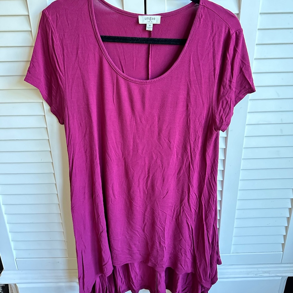 Umgee High Low Tunic Dress / Shirt